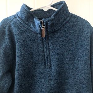 Janie and Jack 1/4 zip sweater